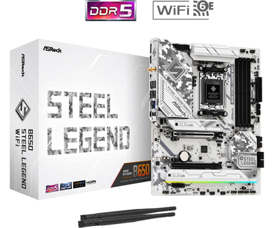 Pllakë amë Asrock B650 STEEL LEGEND WiFi