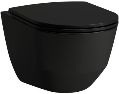 WC шолја ѕидна Jika Pro 53, црна