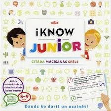 Lojë tavoline Tactic iKnow Junior, edukative për fëmijë 5 9 vjeç, në letone dhe lituane, shumëngjyrëshe