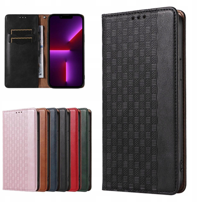 Kapak portofol Magnet Strap Case për iPhone 13 Pro, me mbajtëse karte, me rrip dore, i zi