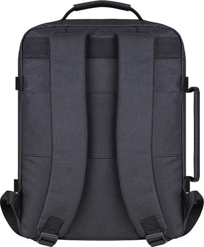 Çantë shpine cabin Tracer Squard 1, 15.6\", 40x30x10–20cm, e zezë