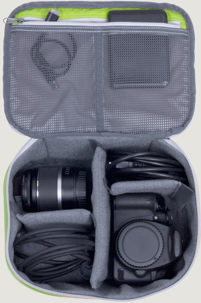 Organizues elektronikesh Eagle Creek STROBE Specter eCube, poliestër, madhësi kompakte, jeshile Strobe