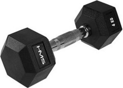 Peshë HMS Hex Pro, 4 kg, e zezë