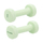 Set hantellash Spokey Shape Vinyl, 2x1 kg, vinyl, jeshile