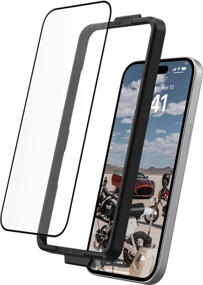 Mbrojtës ekrani UAG Glass Shield Plus për iPhone 15 6.1\", xham i kalit 9H, transparent