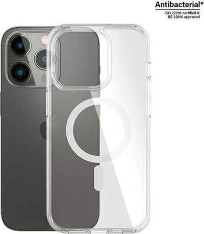 Mbrojtëse telefoni PanzerGlass HardCase MagSafe për iPhone 14 Pro, antibakteriale, transparente