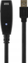 Kabllo USB Deltaco USB3-1000, USB 3.2 Gen 1, 2m, e zezë
