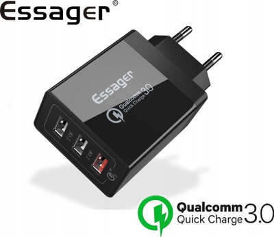 Karikues muri Essager, 30W, 3 porta USB QC 3.0, i zi