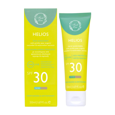 Helios Mbrojtës Dielli për Fytyrë SPF 30 me Ngjyrë
