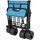 Karrocë plazhi Tourist Beach Cart Deluxe, palosëse 66x48x90cm, mban deri 100 kg, blu
