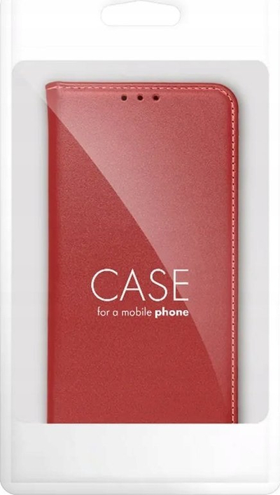 Kllëf libri Smart Pro për Xiaomi Redmi Note 14 4G 5G, lëkurë, burgundy