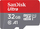 Kartë memorie SanDisk Ultra A1 MicroSDHC, 32GB, Class 10 UHS I, gri