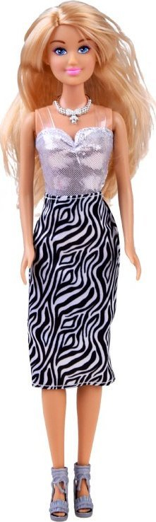Kukull Anlily Fashion Doll ZA4303, 30cm, me rroba shtesë, flokë biondë
