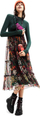 Fustan Desigual Vest Free Garden, i gjelbër/shumëngjyrësh