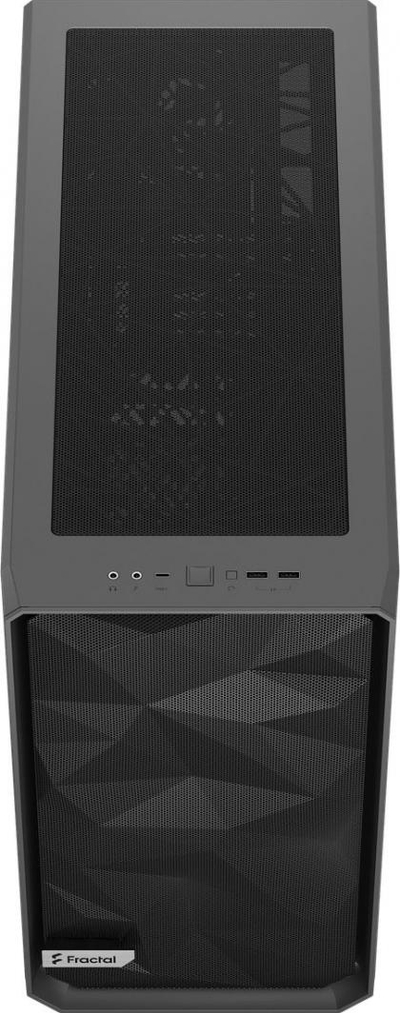 Kasë Fractal Design Meshify 2 TG Light Tint, e hirtë, Midi Tower