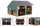 Hambar lodër Kids Globe 2 Bay Shed 610338, shkallë 1:16, çati e hapshme, shumëngjyrësh