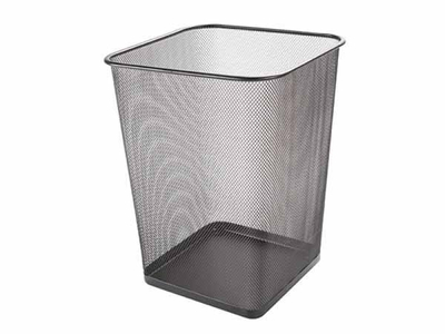 Kosh mbeturinash metalik Metal Mesh, 18L, i zi