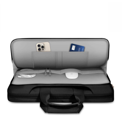 Çantë laptopi Tech-Protect Pocket Bag, 13-14", që s’e merr uji, e zezë