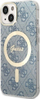Set aksesorësh Guess GUBPP14MH4EACSB, për iPhone 14 Plus 6.7", MagSafe, blu