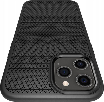 Mbrojtëse Spigen Liquid Air për iPhone 12 mini, 5.4", e zezë