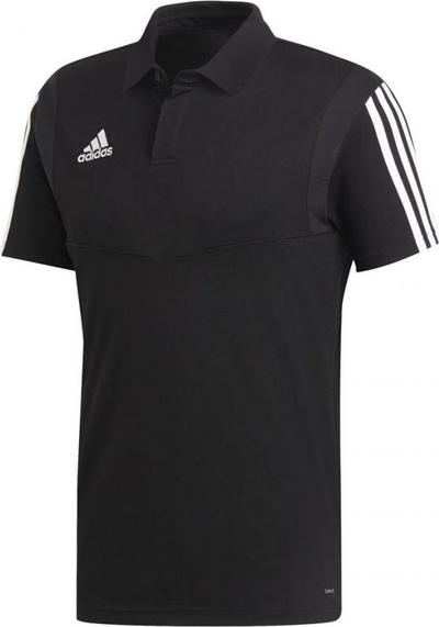 Bluzë polo sportive Adidas Tiro 19 DU0867 për burra, e zezë