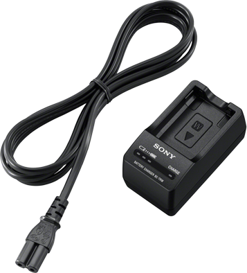 Karikues baterish Sony BC-TRW për kamera Sony, 100-240V, ngjyrë e zezë