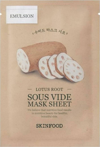 Maskë ushqyese për fytyrë Lotus Root Sous Vide, 20 g