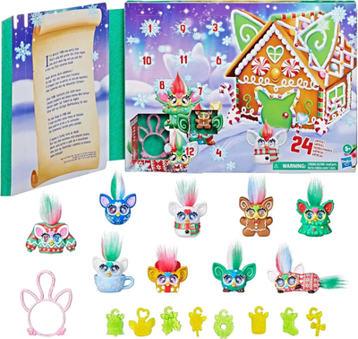 Kalendari i Adventit Hasbro Furby Minis, 24 copa, për fëmijë