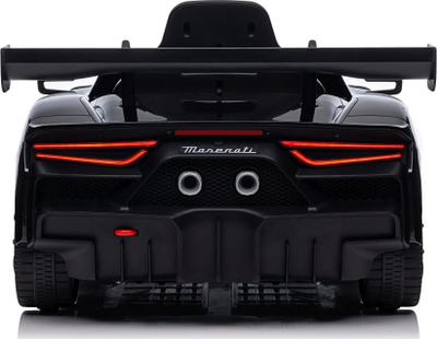 Makina elektrike për kalamaj Maserati MC20 GT2, me pult 2.4GHz, drita LED, e zezë
