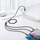 Kabllo karikimi Mcdodo CA-6960 3n1, USB në USB-C Lightning Micro USB, 1.2m, e zezë