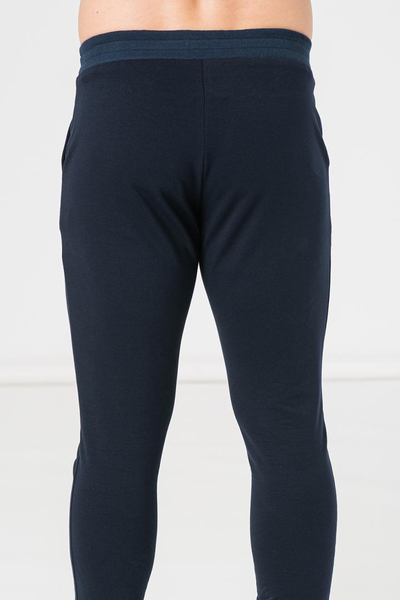 Pantallona pambuku për meshkuj PEGAS, casual, madhësia M, blu navy