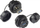 Konektor USB Alcasa IC04-U304, USB A femër, i zi