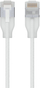 Kabllo rrjeti Ubiquiti UACC-Cable-Patch-EL-C6A-1M-W, Cat6A, 1m, e bardhë translucente