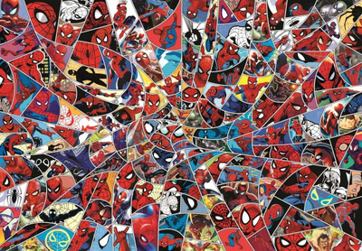 Puzzle Clementoni Spider Man Compact, 1000 pjesë, 70x50 cm, shumëngjyrësh