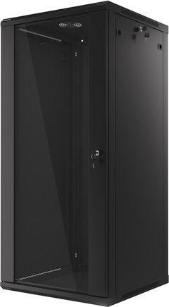 Lanberg WF01-6627-10B Ѕиден Рек Кабинет 19", 27U, Црн