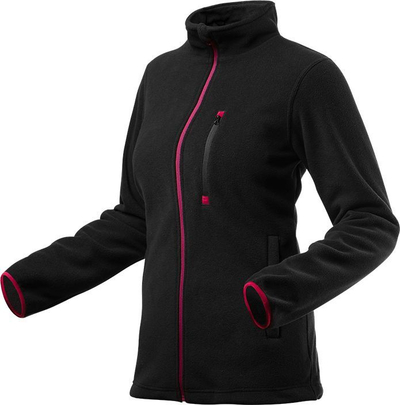 Bluzë fleece NEO Neo Fleece Sweatshirt për goca, madhësia L, e zezë