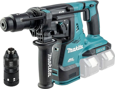 Çekiç berdare me bateri Makita DHR281Z, 2x18V, SDS Plus, blu