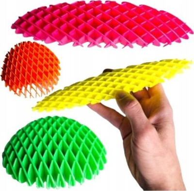 Lodër senzoriale Norimpex Fidget Worm, antistres, për kalamaj dhe të rritur, shumëngjyrëshe