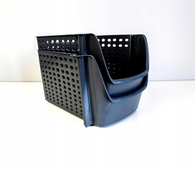 Shportë organizuese DecoBella Stackable Large, e madhe, rozë