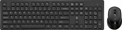 Сет тастатура и глушец Accura Delano ACC-K1306, безжичен, USB, црн