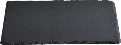 Dërrasë servirje Kesper Slate, drejtkëndore 40x30cm, gur natyral, gri e errët