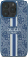 Guaskë telefoni Guess GUHMP16LP4RPSB për iPhone 16 Pro 6.3", me MagSafe, blu