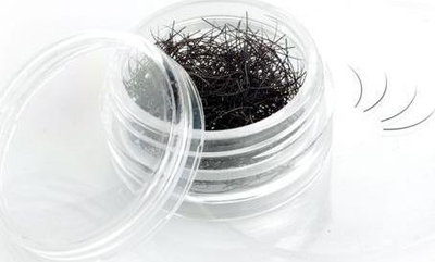 Qerpikë fallco Syis Lashes J, 0.15 x 10mm, 0.25g, të zinj