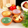Set pjatancash ramekin Excellent Houseware, 140 ml, 4 copë, stoneware