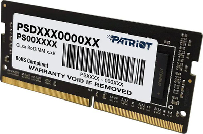 Memorie RAM për laptop Patriot Signature, SODIMM, DDR4, 8GB, 2400MHz, CL17