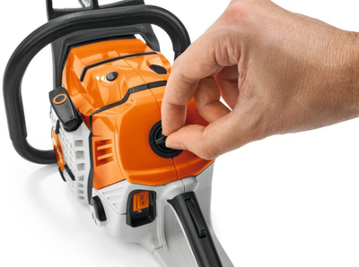 Sharrë zinxhiri STIHL MS 500i Light, benzinë, portokalli e bardhë