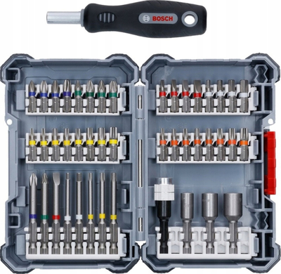 Set bite Bosch Pick and Click ExtraHard, 45 copë, me dorezë