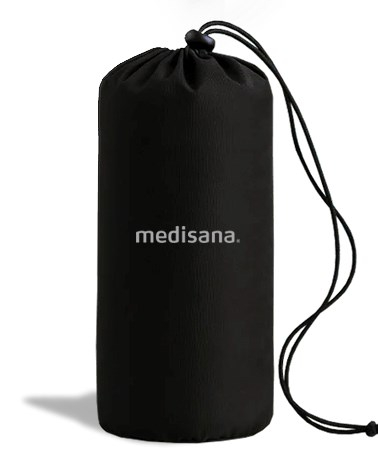 Tapet akupresure Medisana MM 100, funksion ngrohjeje, me çantë ruajtjeje, gri