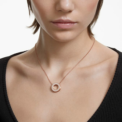 Qafore për femra Swarovski Admiration 5636958, artë rozë