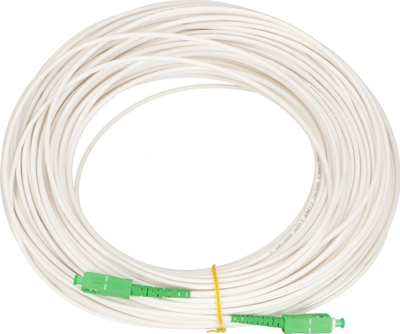 Kabllo optike ExtraLink Patchcord SC APC SC APC SM G657A2, 30m, 3.0mm, e bardhë